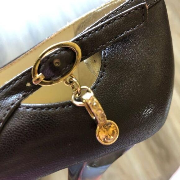 C. Banner Cut Out Ombre Diamond Jewel Heel Pumps - Picture 9 of 10